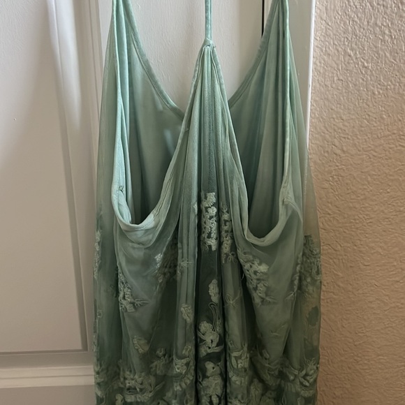 Forever21 Seafoam Green Top Size M - Picture 5 of 5